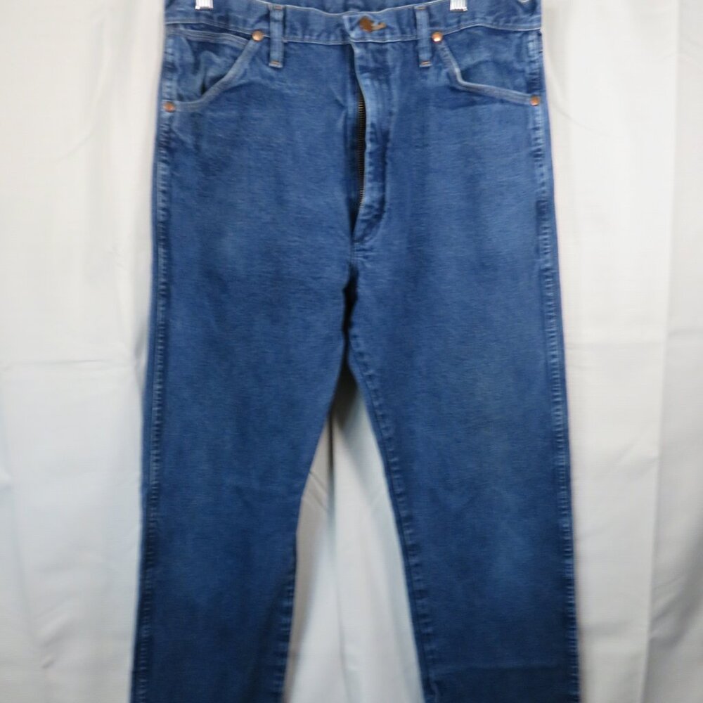 Vintage Wrangler Straight Leg Men's Jean's Size 36 X 36